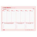 Planner da Scrivania "La Settimana che Vorrei"